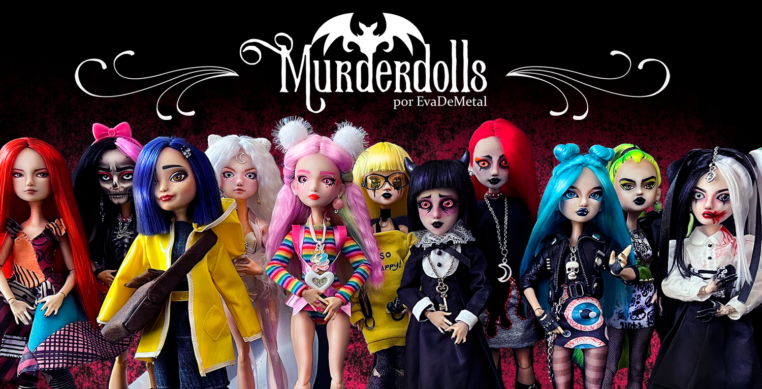 Muñecas Murderdolls Serie 1 por EvaDeMetal